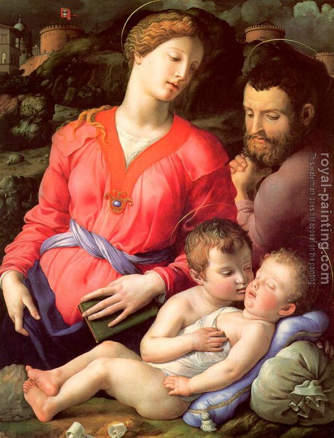 Agnolo Bronzino : The Panciatichi Holy Family